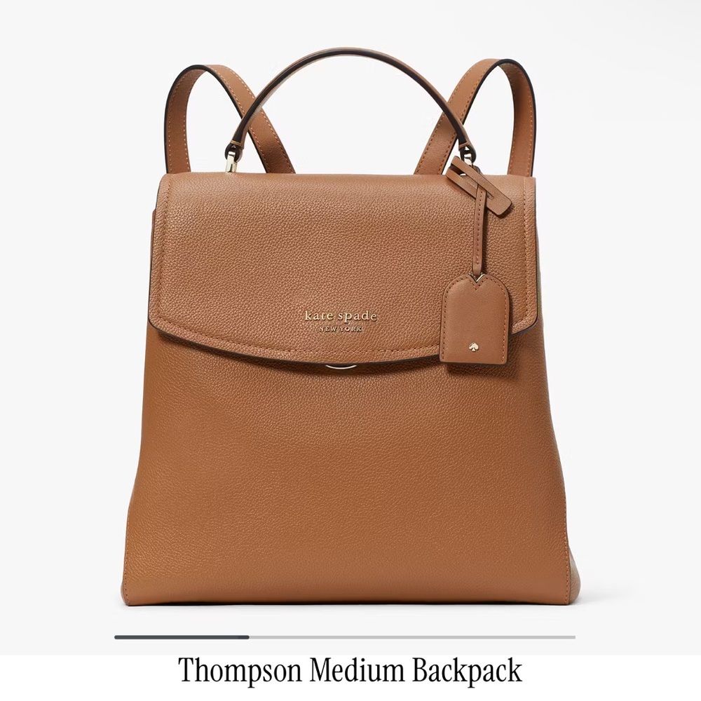 Kate Spade Thompson Medium Backpack Pale Hydrangea - Picture 6 of 8